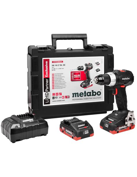 Metabo SB 18 LT BL Wiertarko Wkrętarka Udarowa 75Nm 18V 602316500