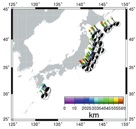 Fig. .. Locations of plate boundary earthquakes | Download Scientific ...