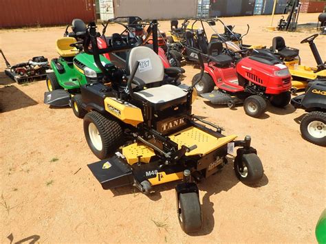 Cub Cadet Tank Commercial Zero Turn M48 Lawn Mower Jm Wood Auction