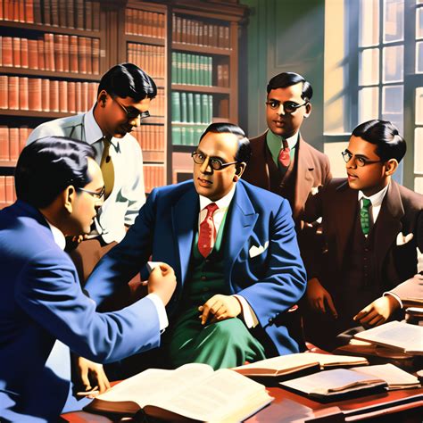 Image: An illustration of Dr. Ambedkar at the London School ... by ...