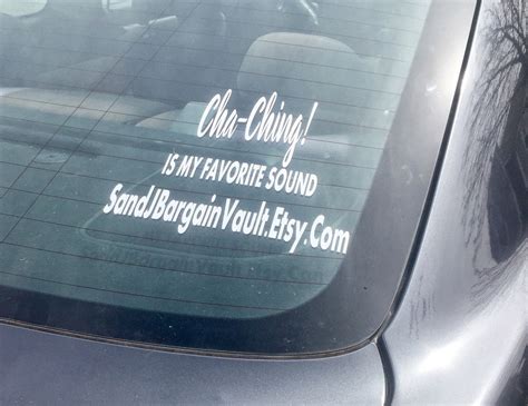 Car window decal window decals window clings custom car