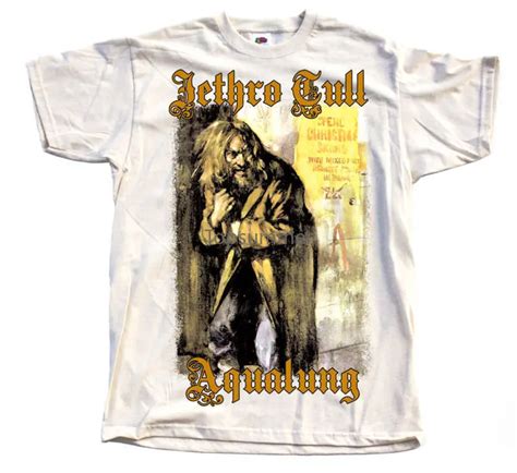 Jethro Tull Aqualung 1971 Natural T Shirt Sizes S 5xl 100 Cotton T Shirts Casual Brand