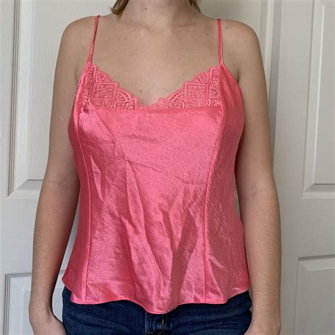 Victoria Secret Silky Like Vintage Lingerie Tank Top Depop