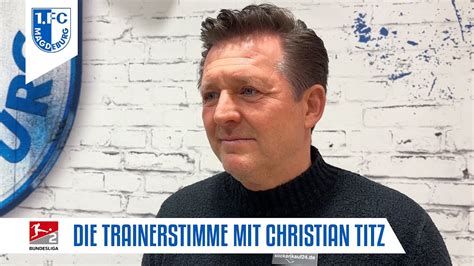 Trainerstimme Christian Titz Vor Dem Ausw Rtsspiel Beim Vfl Osnabr Ck