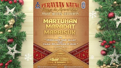 Perayaan Natal Remaja Naposobulung Hkbp Medan Sudirman Sabtu