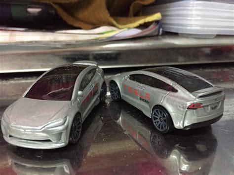 Mis Coches De Escala De Tesla Model X Hot Wheels