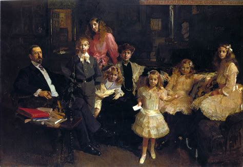 Joaquin Sorolla Soroya Famille De Raphael Errazuris Cm