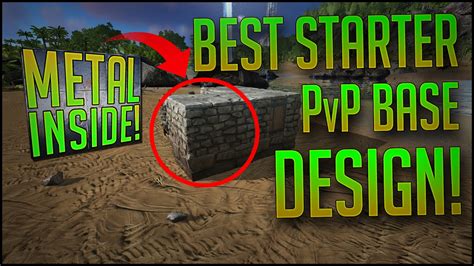 Best Starter Pvp Base Design Cheap Upgradeable Compact Ark Pvp