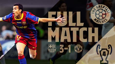 Official Highlights Fc Barcelona Manchester United Champions