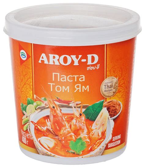 Паста Том Ям Aroy-D 400г - купить с доставкой по выгодным ценам в ...