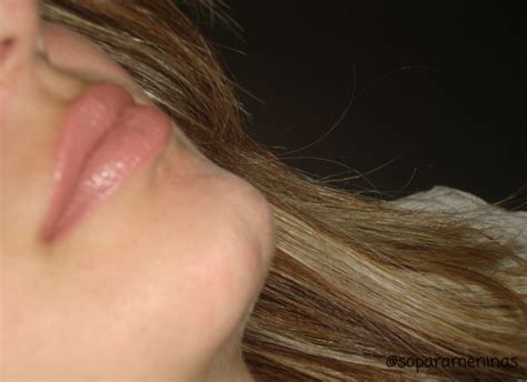 Batom nude Só Para Meninas blog feminino por Rafaelli Antes