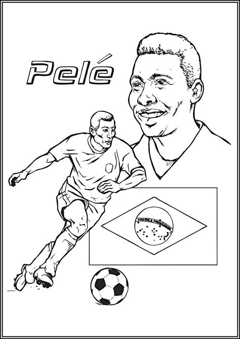 Pele Coloring Pages Free Printable PDF Free Printable Coloring Page