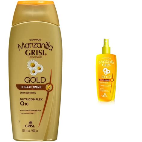 Shampoo Manzanilla Grisi Gold Extra Aclarante Ml Grisi Loci N