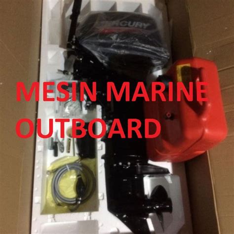 Jual Mesin Kapal Laut Perahu Tempel Outboard Marine 15hp 15 Hp 15pk Pk