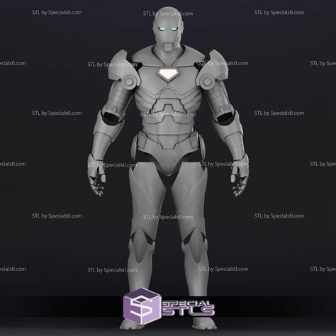 Cosplay STL Files Iron Man Armor Model 25 Wearable SpecialSTL