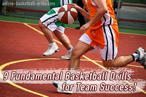 9 Fundamental Basketball Drills for Team Success! | Online Basketball ...