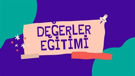 2022 2023 Eğitim Öğretim Yılı Değerler Eğitimi Projesi Çalışmaları