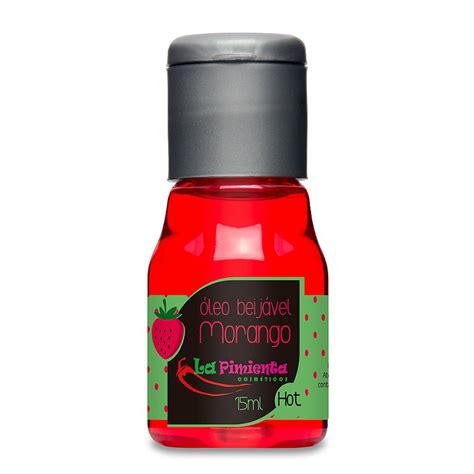 Gel Beijável Sabor Morango Sex Shop em Foz ExploreLoveShop br
