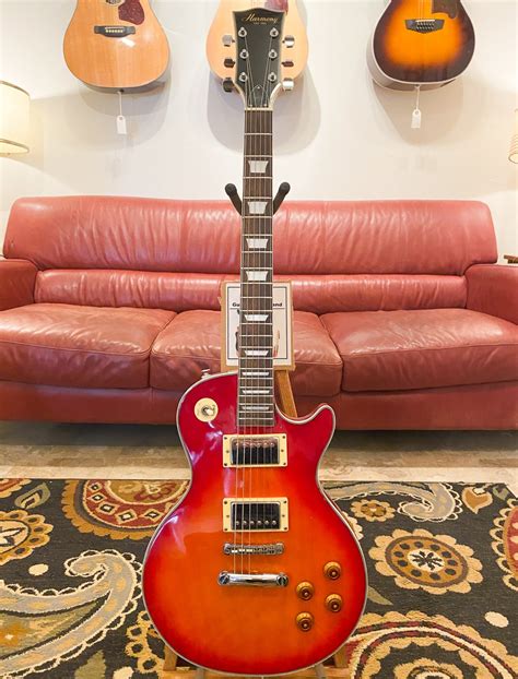 Vintage Harmony Les Paul Copy Full Fret Dresssetup