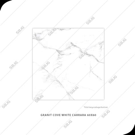 Granit Cove White Carrara 6060 Supermartketbangunan