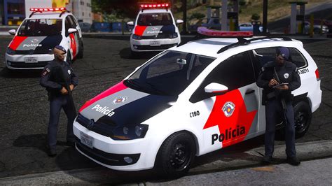 PERSEGUIÇÃO CONFRONTO FORÇA PATRULHA EM AÇÃO PMSP GTA 5 POLICIAL