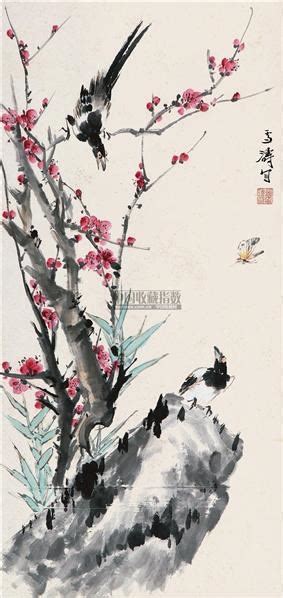 王雪涛喜上眉梢国画写意梅花喜上眉梢图片喜上梅梢名画第8页大山谷图库