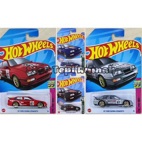Hot Wheels 87 Ford Sierra Cosworth 1987 The 80s Retro Racers Shopee Malaysia