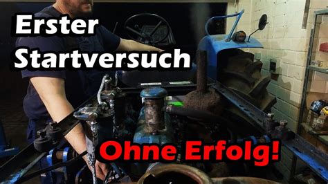 Erster Startversuch Ohne Erfolg Hanomag Brillant Ste Te Youtube