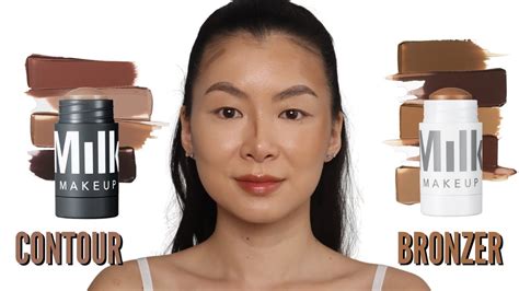 Milk Makeup Sculpt Contour Stick Vs Bronzer Stick Review YouTube