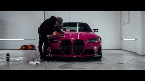 Detailing a Rubystone Red G80 M3 Competition | 4K - YouTube