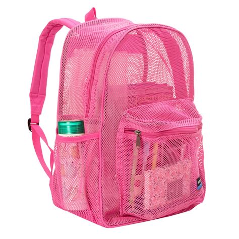 K Cliffs Mesh Backpack Heavy Duty Student Net Bookbag Quality Simple