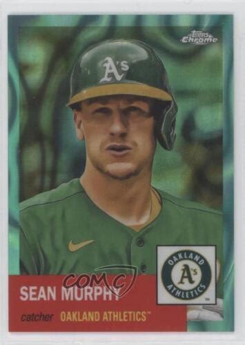 2022 Topps Chrome Platinum Anniversary Aqua Lava Refractor 299 Sean