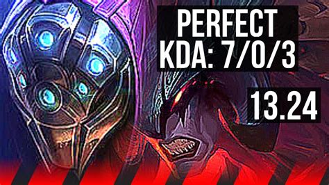 JAX Vs AATROX TOP 7 0 3 Godlike 300 Games KR Master 13 24