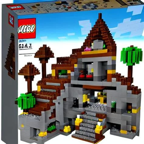 Minecraft Lego Set Openart