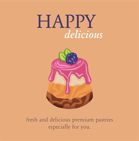 Postcard exclusive sweet pastries with raspberries 10931995 Vector Art at Vecteezy