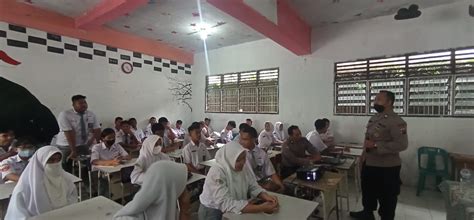 Sat Binmas Polres Binjai Gencarkan Sosialisasi ANTI BULLYING Di Sekolah