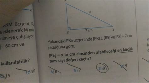 Cevap C Ama Bana I Lem Lazim L Tfen Arkada Lar Eodev