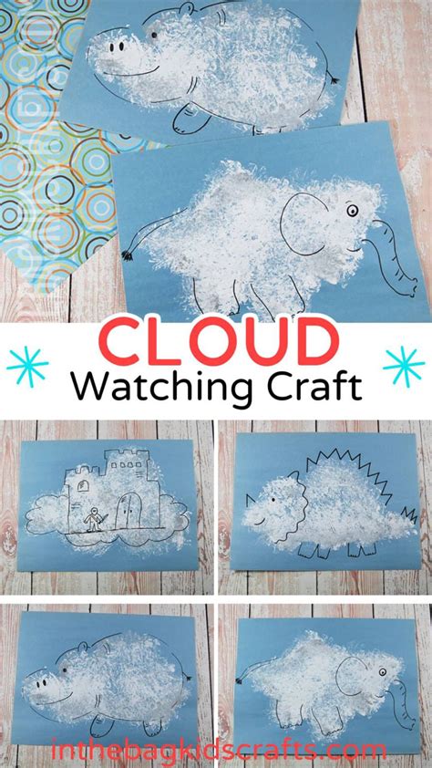 Cloud Craft for Kids (So Simple!) • In the Bag Kids' Crafts