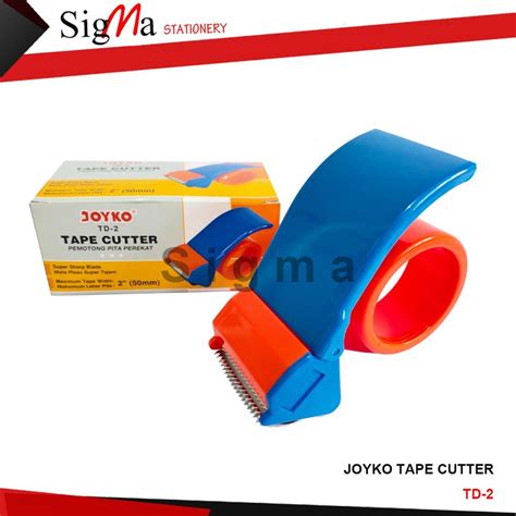 Jual Tape Dispenser Lakban Bahan Plastik JOYKO TD 2 Pcs Shopee