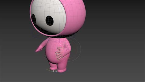 Character Rigged Mascot D Model Rigged Cgtrader