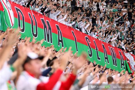 Kibice podczas meczu Legia Warszawa Warta Poznań galeria WP