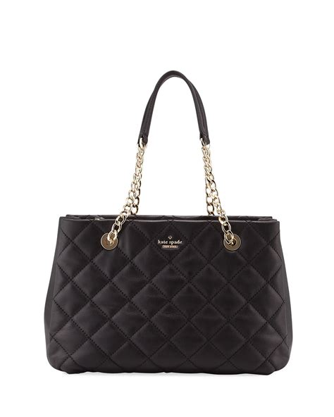 Kate Spade New York Quilted Leather Handbags For Women Literacy Basics