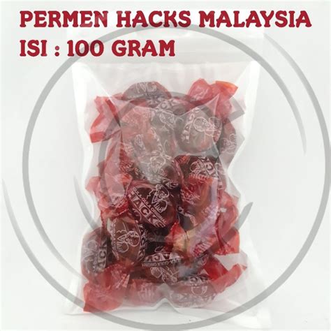 Malaysian Candy Hacks 100 Grams Shopee Malaysia