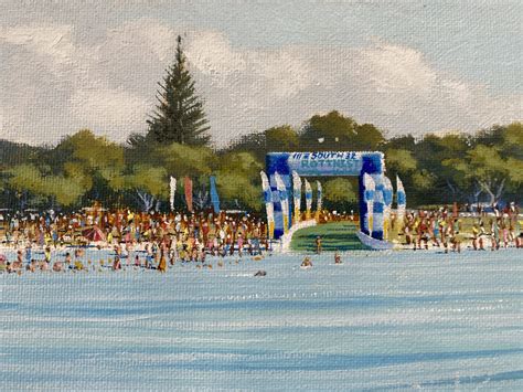 THE ROTTO SWIM THOMSON BAY ROTTNEST ISLAND Paul Lucas Art