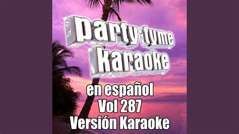 Tu Sangre En Mi Cuerpo Made Popular By Carolina Ross Karaoke Version