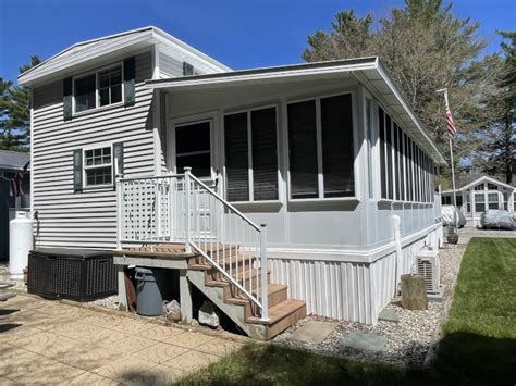 Maine Mobile Home For Sale At 27 Ocean Park Rd 276 Tall Pines Old Orchard Beach Campground