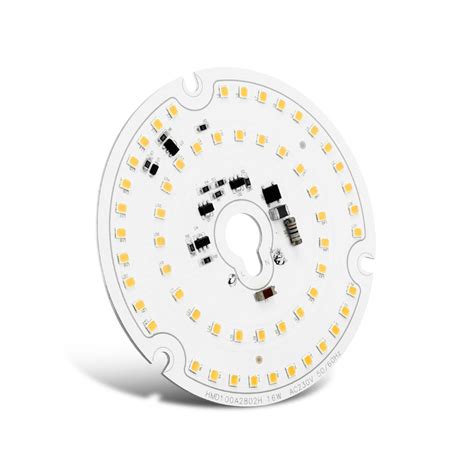 Smd Round Led Module V Aluminum Samsung W High Power