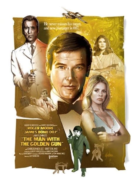 The Man With The Golden Gun 1974 Posters — The Movie Database Tmdb