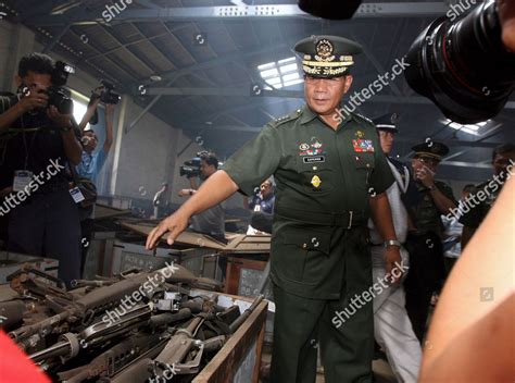 Philippine Armed Forces Chief General Hermogenes Editorial Stock Photo