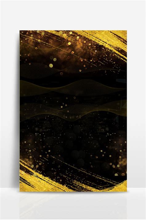 Black Gold Poster Background Backgrounds Psd Free Download Pikbest